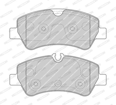 Set placute frana