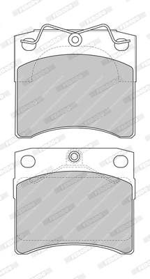 Set placute frana