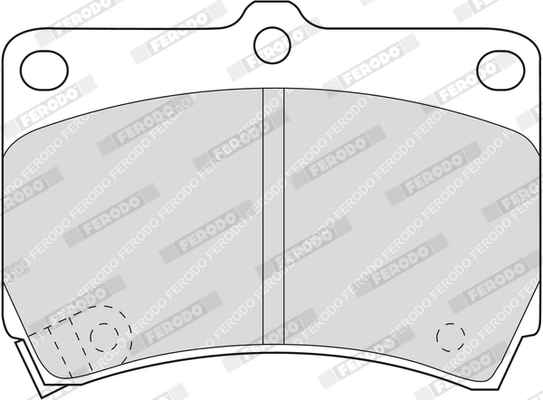 Set placute frana