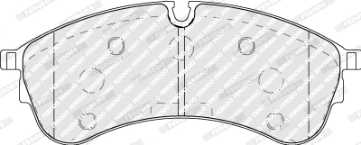 Set placute frana