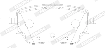 Set placute frana