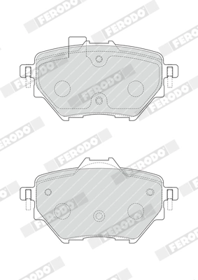 Set placute frana