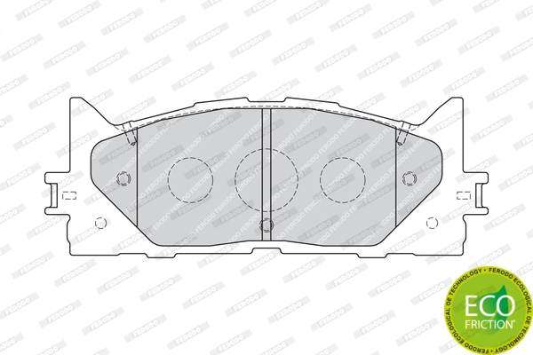 Set placute frana