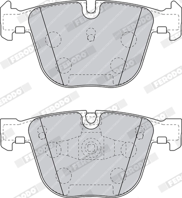 Set placute frana