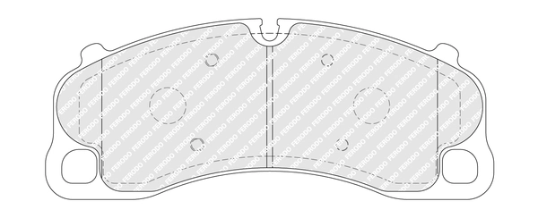 Set placute frana