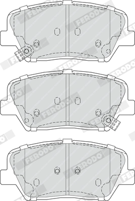 Set placute frana