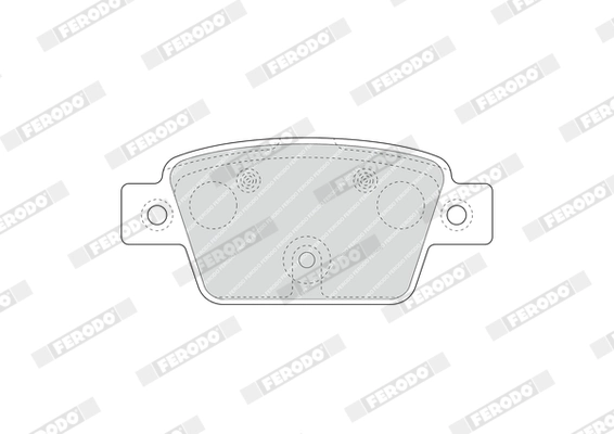 Set placute frana