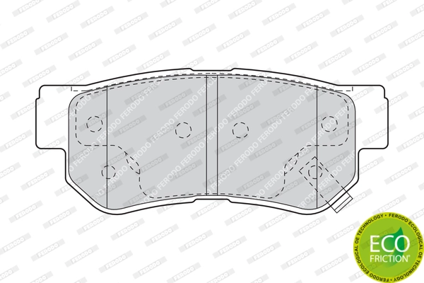 Set placute frana