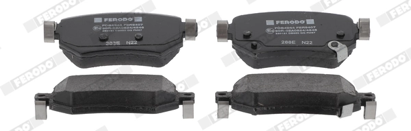 Set placute frana