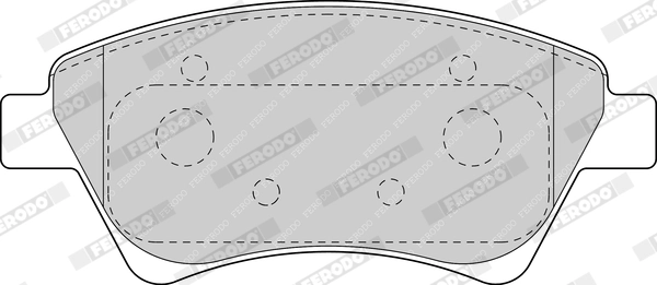 Set placute frana