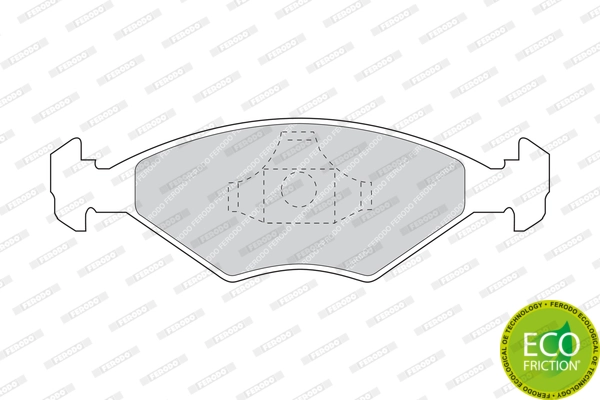 Set placute frana