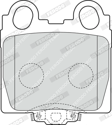 Set placute frana