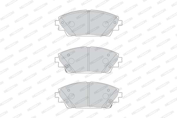 Set placute frana
