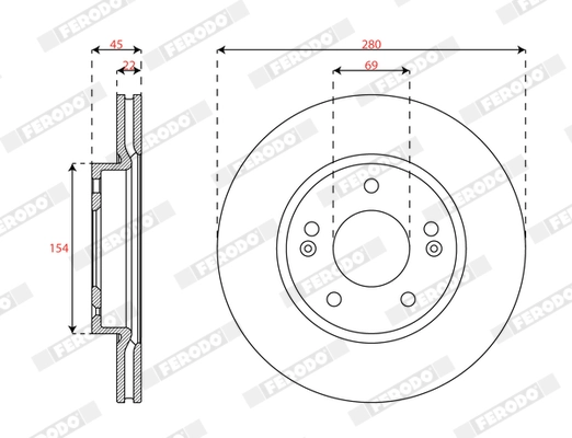 Disc frana