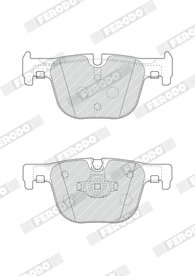 Set placute frana