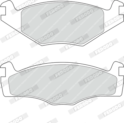 Set placute frana