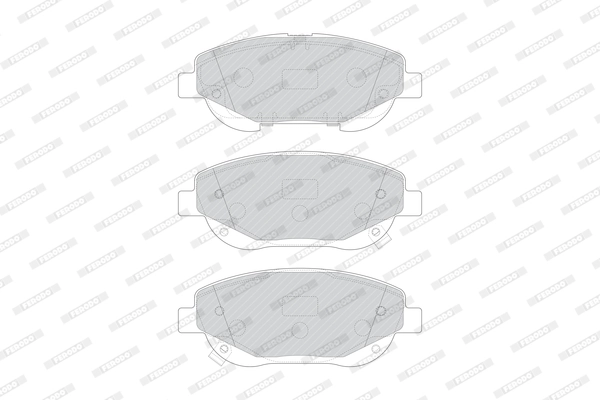 Set placute frana