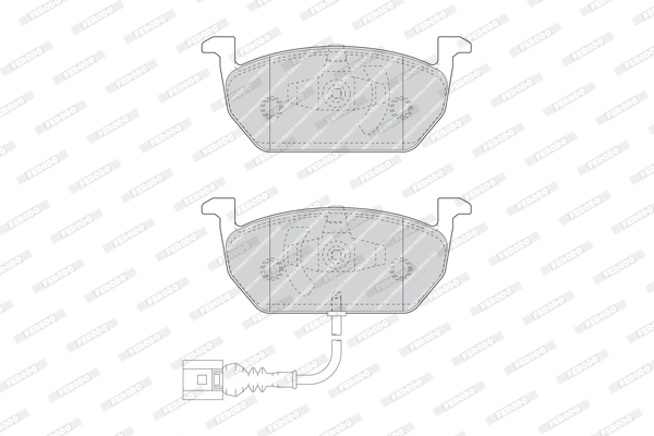 Set placute frana
