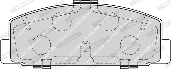Set placute frana