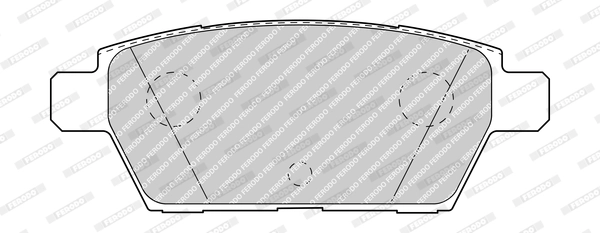 Set placute frana