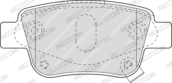 Set placute frana