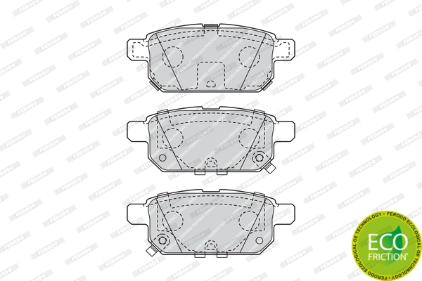 Set placute frana