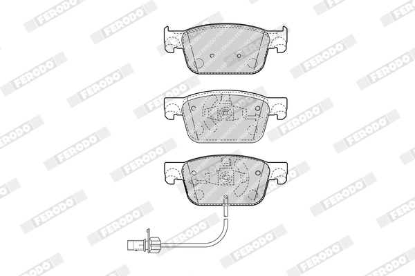 Set placute frana