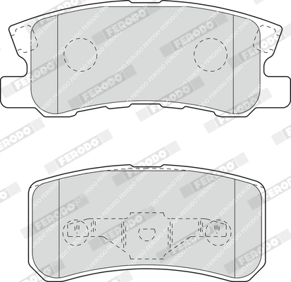 Set placute frana