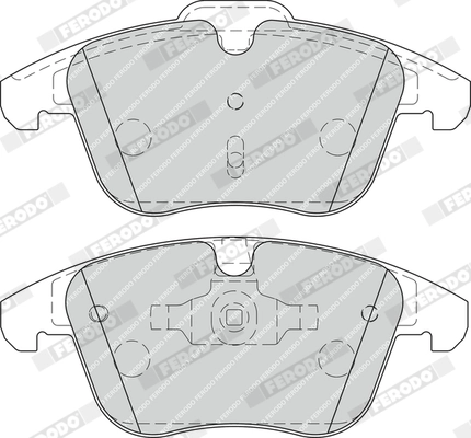 Set placute frana
