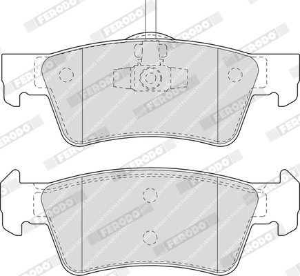 Set placute frana
