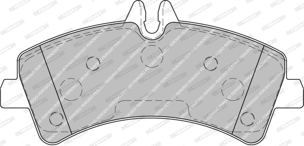Set placute frana