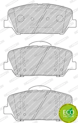 Set placute frana