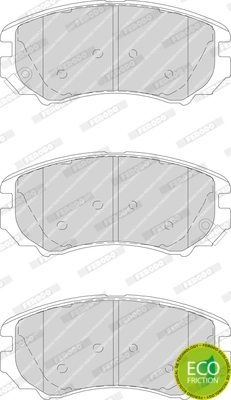 Set placute frana