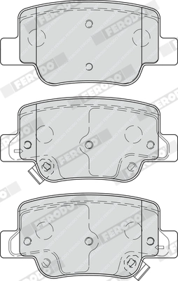 Set placute frana