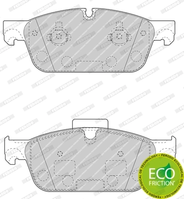 Set placute frana