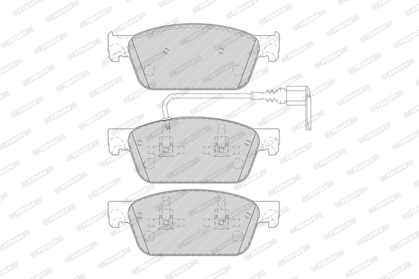 Set placute frana