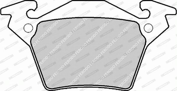 Set placute frana