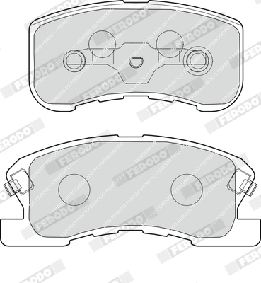 Set placute frana