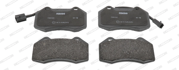 Set placute frana