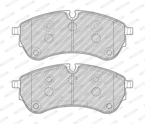 Set placute frana