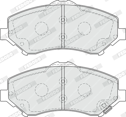 Set placute frana