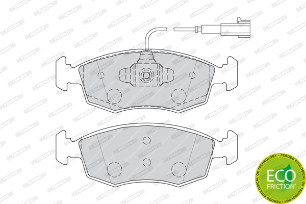 Set placute frana