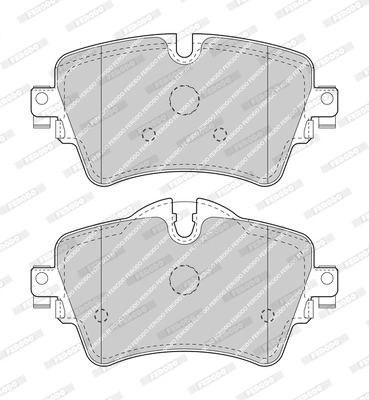 Set placute frana