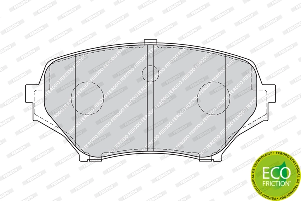 Set placute frana