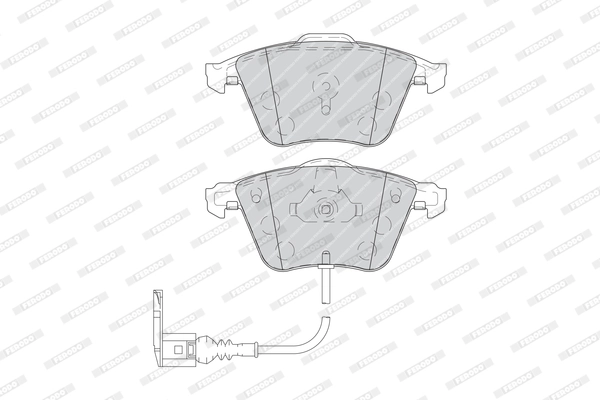 Set placute frana