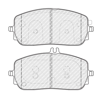 Set placute frana