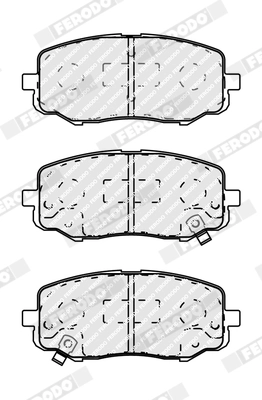 Set placute frana