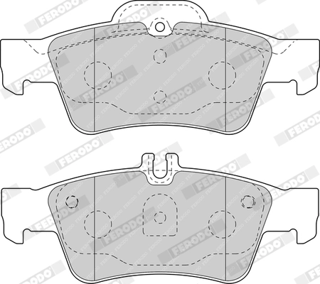 Set placute frana