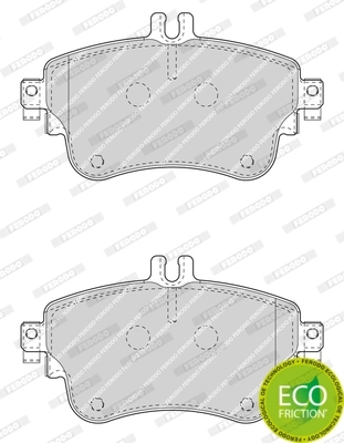 Set placute frana