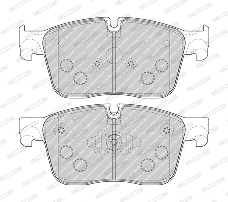 Set placute frana